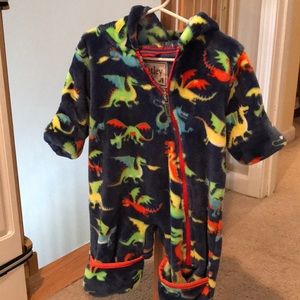 💰 2 for $20 💰 Hatley Fleece Snowsuit - Dragons